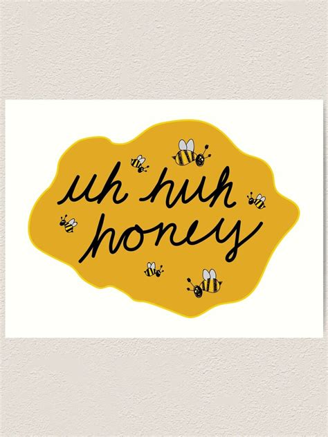 "uh huh honey, Kanye West" Art Print by rileyswart | Redbubble