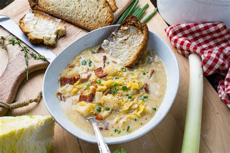 Colcannon Soup (aka Irish Potato and Cabbage Soup with Bacon) - Closet ...