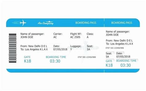 Free Printable Airline Ticket Template Pdf | Francesco Printable