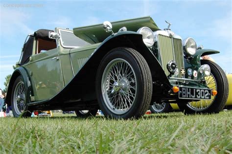 Photographs of the 1939 MG TA. Tickford Drophead Coupe. Hilton Head ...