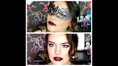 Masquerade Ball: Makeup and Hair | BellaIzzy - YouTube