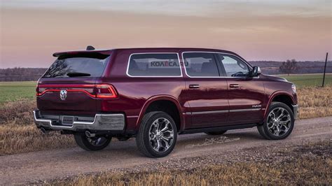 Ram SUV Fan Renderings Reveal A Handsome Full-Size People Mover