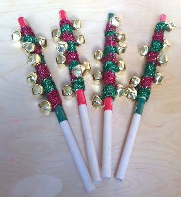 14 easy crafts for kids using jingle bells – Artofit