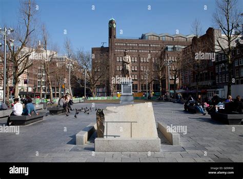 geography / travel, Netherlands, Amsterdam, Rembrandt Plein, Rembrandt ...