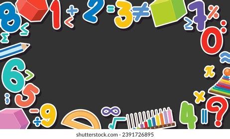 15,276 Math Border Images, Stock Photos, and Vectors | Shutterstock