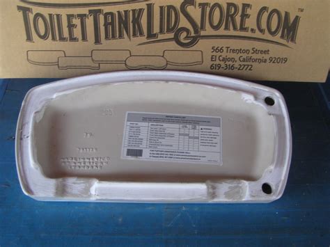 American Standard 735128 Toilet Tank Lid fits 4266 and 4149A tanks ...