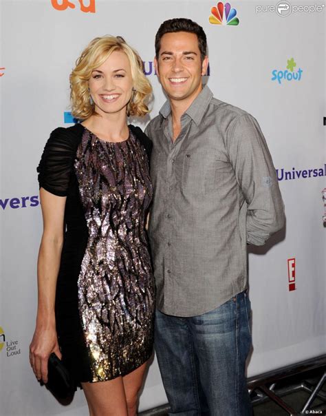 Zachary Levi Girlfriend Yvonne Strahovski