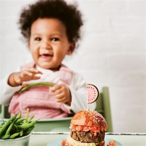 Little Dish - Baby’s first vegan burger