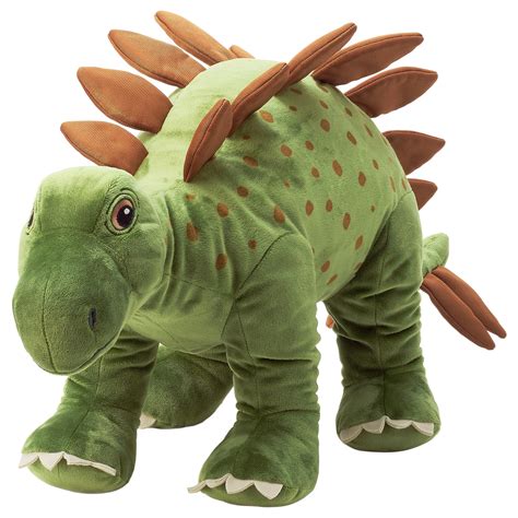 JÄTTELIK Soft toy - dinosaur, dinosaur/stegosaurus - IKEA