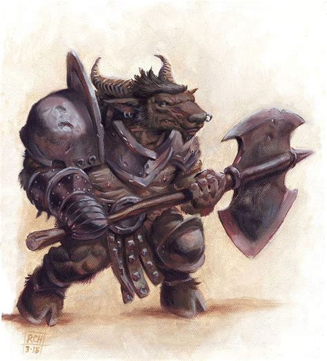 Minotaur by RalphHorsley on DeviantArt