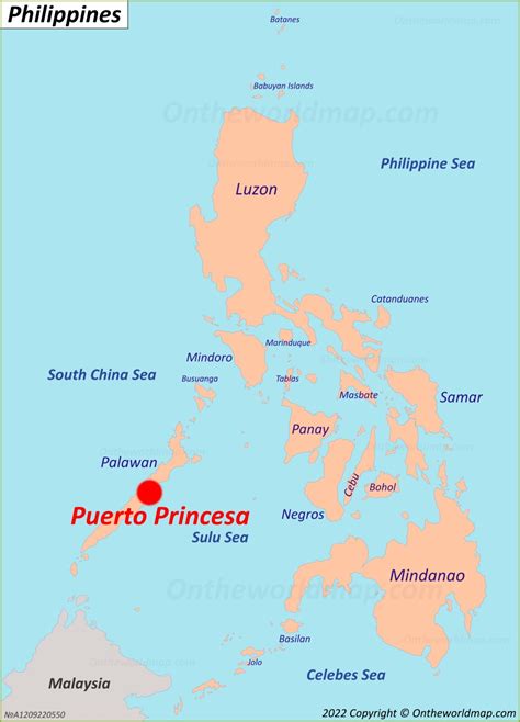 Puerto Princesa Map | Philippines | Detailed Maps of Puerto Princesa