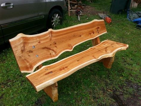 Elegant Rustic Park Bench Plans | Wood bench outdoor, Diy bench outdoor ...