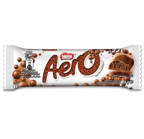 Nestle Aero Milk Chocolate Bar 24g x 35 Pieces Online at Best Price ...