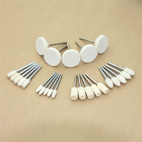 25 PCS Accessories Dremel 3000 With handle Polishing Wheel and Cone Kit ...