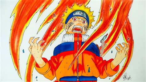 How To Draw Naruto Demon Form - Simplereality27