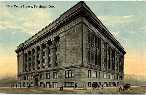 Multnomah County Courthouse was built in 1914. The building is ...