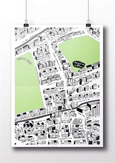 A Hand-Drawn Map Of Queen's Park | Londonist