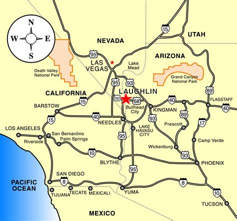 Driving Directions To Laughlin Nevada - Adiana Klarrisa