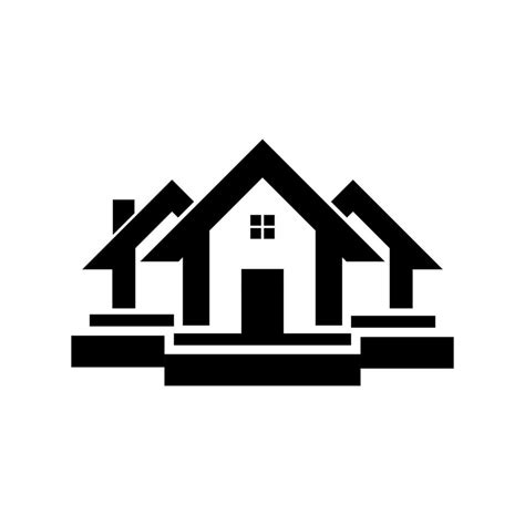 House Logo. House Icon. House icon vector isolated on white background ...