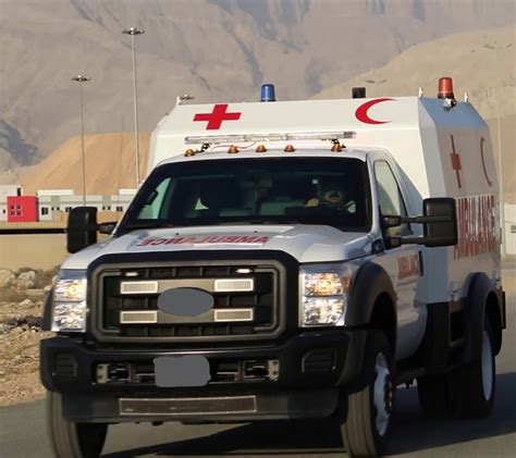 the Ford F series armored ambulance