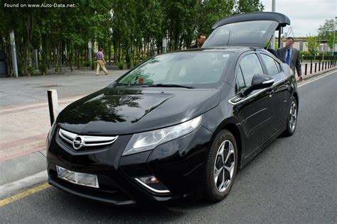 2012 Opel Ampera 1.4 (150 Hp) Hybrid | Technical specs, data, fuel ...