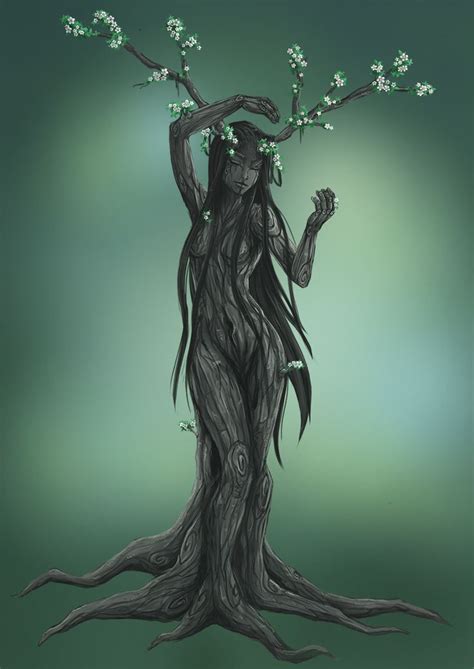 ArtStation - Dryad | Mythical creatures art, Dryads, Creature art