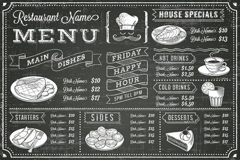 10 Essential Restaurant Menu Design Tips in PSD | InDesign | MS Word ...