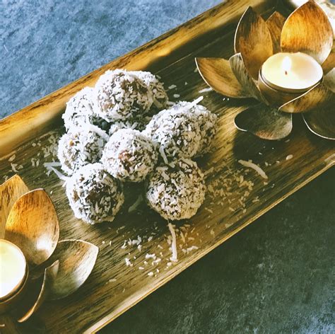 Coconut Cardamom Laddu - Home- Healthy-ish & happy