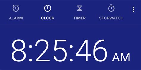 Google Clock app updated w/ easier navigation, bolder font, seconds in ...