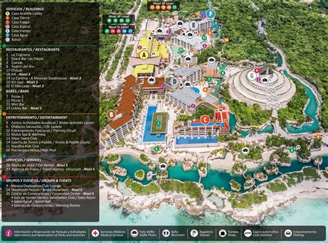 Xcaret Mexico Park Map – Get Map Update