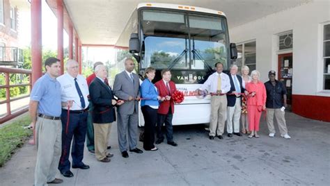 Trailways officially unveils routes, new buses - The Selma Times ...