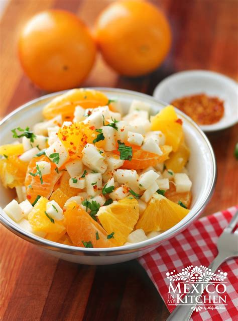 Xec, a Jicama and Citrus Salad from Yucatan - Traditional Homestyle ...