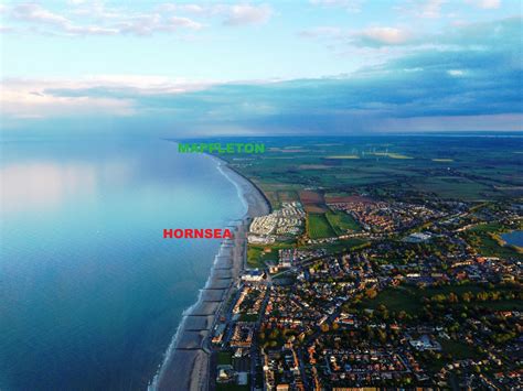 Hornsea erosion - Photos by Drone - Grey Arrows Drone Club UK