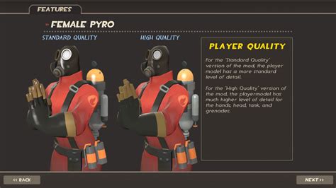 The Female Pyro [Team Fortress 2] [Mods]