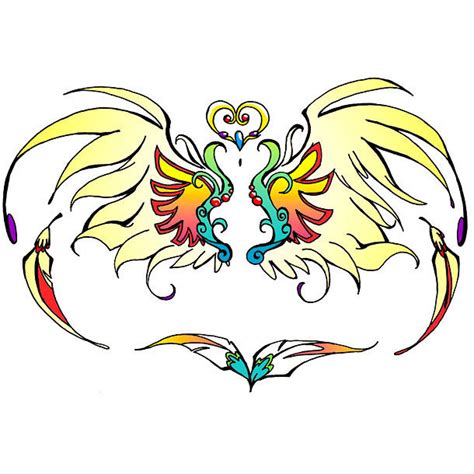 Bird of Paradise Tattoo Design