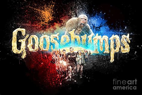 Movie Goosebumps Digital Art by Carrie Stanton - Fine Art America