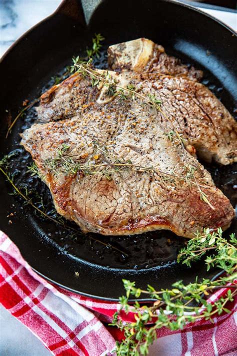 How to Cook a Perfect Porterhouse Steak - The Kitchen Magpie