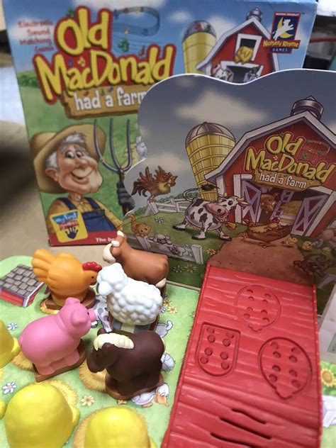 1996 Old MacDonald Had a Farm Game by Milton Bradley100 Complete Tested ...