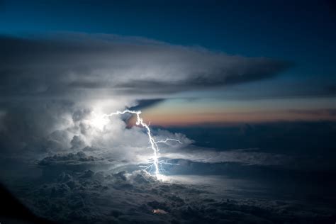 Stunning Weather Photos Taken From an Airplane's Cockpit | Time