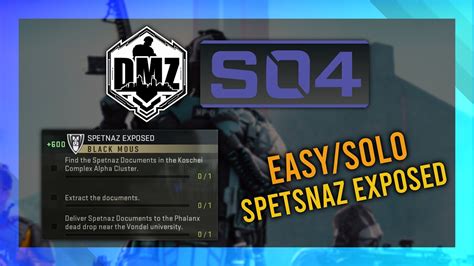 Spetsnaz Exposed (Black Mous) GUIDE | DMZ Season 4 Mission Guide ...