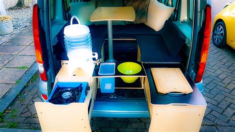 Removable compact campervan conversion for Renault Kangoo, Citroen ...