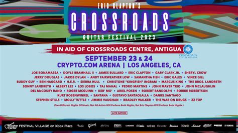 Crossroads Guitar Festival 2023