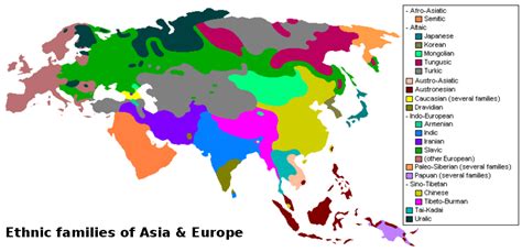 Ethnic Map Of Southeast Asia