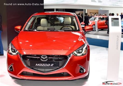 2014 Mazda 2 III (DJ) 1.5 SkyActiv-G (90 Hp) | Technical specs, data ...