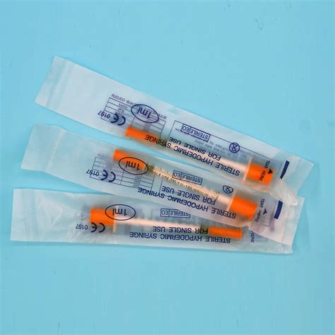 Sterile Disposable Insulin Syringe