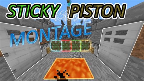 Sticky Piston Trap Montage | Hypixel Skywars - YouTube