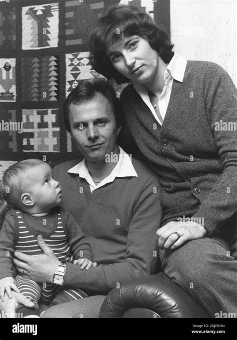 IFK Gothenburg's manager Sven Goran Eriksson with son Johan and wife ...