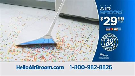 Helio AirBroom TV Commercials - iSpot.tv