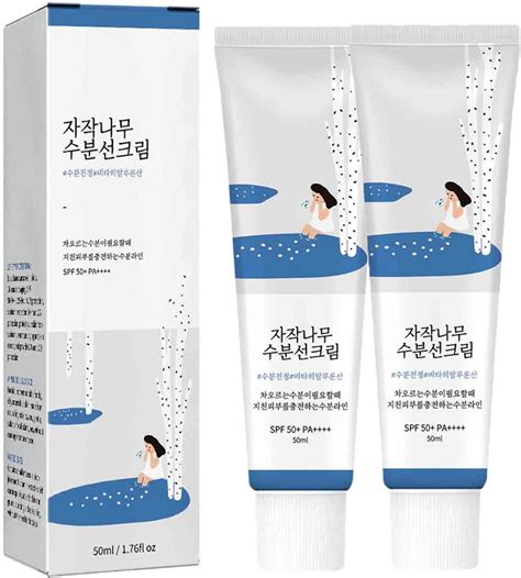 Round Lab Sunscreen - 50ml, Birch Sunscreen, Korean Sunscreen Spf 50 ...