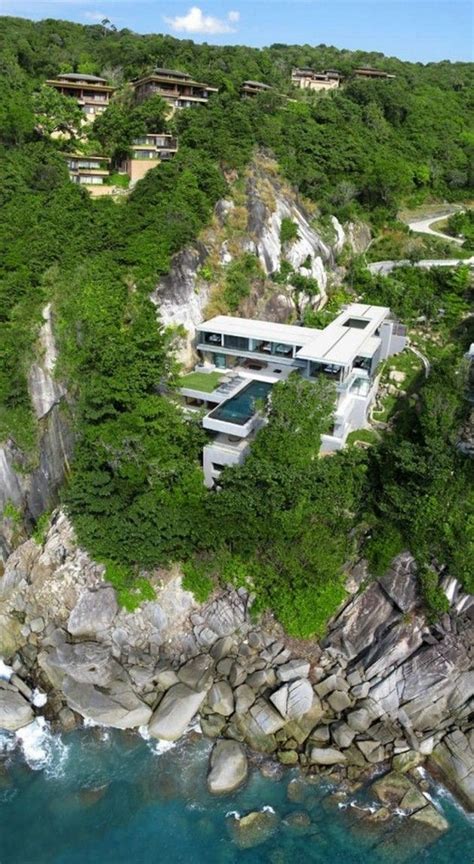 43 Fearsome Cliff Side Houses With Amazing Views | Luxury homes, Ocean ...